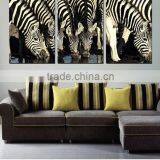 Zebra Oil Painting on Canvas