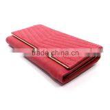 Top 10 Brands Wallet Elegant Style V-stitching Trendy High Quality Woman Leather Lady Wallet thumbnail-4