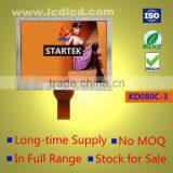 8.0 Inch TFT LCD Display Panel,800*600 Pixels,24 Bit RGB Interface,4:3 Aspect Ratio,Landscape