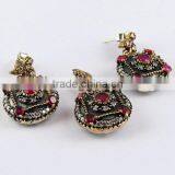 Simple The Best !! Red Onyx_White CZ 925 Sterling Silver Set, Silver Jewellery Manufacturer, Fashionable Silver Jewelry Exporter thumbnail-1