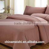 Wine Red Color 100% Cotton Material High Quality Bedsheet thumbnail-2