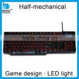 Adjustable Backlit Gaming Keyboard_professional Half Mechanical Keyboard Quality Choice thumbnail-5