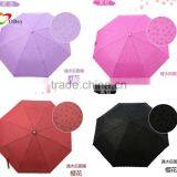 21"*8K Purple Triple Fold Rain Umbrella thumbnail-2