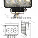 3.5" 9--32V Rectangle 9w LED Work Light IP67 ShengWell Auto Factory Offroad Led Work Light 9w Led Work Light