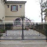 Double Wrought Iron Gate