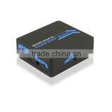 SPDIF/TOSLINK Optical Audio Selector Switch 3x1 Audio Switch With IR Remote