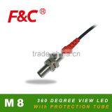 F3C Series M8 3-Wires Inductive Proximity Sensors