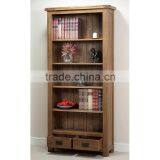Cheap Wood Oak Material Bookcase Reading Room Furniture