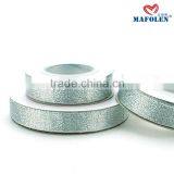 25mm High Quality Single Face Gliter Nylon Ribbon for Sale thumbnail-1