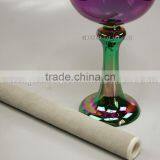 Purple Titanium Quartz Crystal Singing Grail Bowl With Handle or Stand and Seven Color thumbnail-2