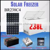 Durable Cooling DC Commpressor BR238C4Deep Chest 12v/24v Solar Fridge,Solar Freezer