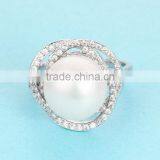 Ally Express Cheap Wholesale Ring Round Stone Women Accessrioes SRE168W thumbnail-2