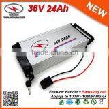 Competitive Price Bike Battery 36V li Ion 20Ah 36V 1000W With 2A Charger & 30A BMS thumbnail-3