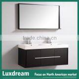 European Modern 36 Inch Espresso Bathroom Vanity thumbnail-3