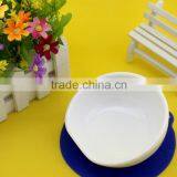 Sloped White Ceramic New Products Pet Cat Dog Bowl With Stand Ceramic thumbnail-3