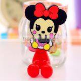 Wholesale Catoon Wall Mounted Silicone Suction Cup Toothbrush Holder thumbnail-6