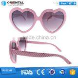 Lovely Peace Heart Shape for Party or Wedding Plastic Kiss Sunglasses