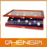High Quality Customized Made In China Wooden Box For Coin Display thumbnail-4