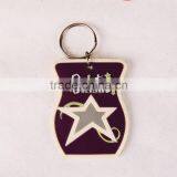 Star Soft Pvc Keychain Pvc Rubber Key Chain thumbnail-2