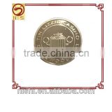 customize plated silver coin