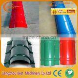 Metal Steel Sheet Roof Ridge Cap Roll Forming Making Machine thumbnail-4