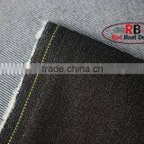 Factory Stock Lot 7oz Black Twill 72%Cotton Denim Fabric thumbnail-4