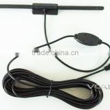 VCAN0963 Car DVB-T/T2 Active Antenna With 3M Sticker F type SMA IEC is available