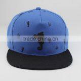 100% Acrylic Material and Striped Style 5 Panel Snapback Cap thumbnail-2