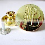 2016 Hot Sale Gold Color Jeans Button for Brazil thumbnail-2