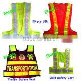 LED Reflective Safety Vest