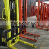 1-2tons Manual Hydraulic Stacker/manual Lift/yujie Lifting Equipment/logistics Equipment/yujie/stacker Export Good Price thumbnail-2