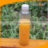 400 ml Transparent Cylinder PET Water Bottle With Screw Cap thumbnail-3