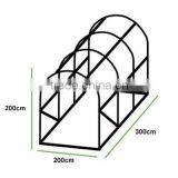 Pollytunnel Tunnel Fully Galvanised Anti Rust Steel Frame +3m x 2m x 2m thumbnail-5