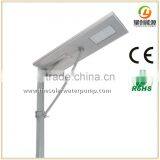 Smart Cheap Solar Street Light With Pole All in One thumbnail-1