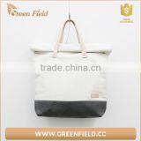 Canvas Bag Women Canvas Tote Bag Folded thumbnail-1