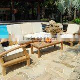 Outdoor Furniture Simple Wooden Sofa Teak Wood Sofa Set Designs thumbnail-1