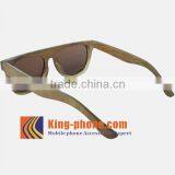 Hot Sale Wood Sunglasses Custon Logo Summer Glasses thumbnail-3