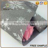 Home Textile Decorative Printed Artificial Snowflake Table Runner thumbnail-3