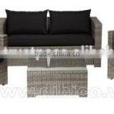 Outdoor Furniture Rattan Sofa Set Of 4 Pcs