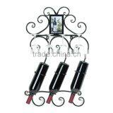 Hot Sale 12 Bottles Metal Wine Rack/wine Display Rack thumbnail-3