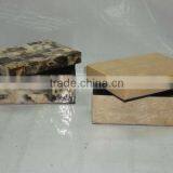 Buffalo Horn Box,Jewelry Boxes,Designer Jewelry Boxes,Multi Purpose Box,Decorative Boxes,Buffalo Bone Jewelry Box ,Keepsake Box thumbnail-1