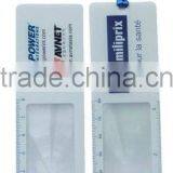 Plastic Magnifier Rule With Customer Logo for Promotional thumbnail-1