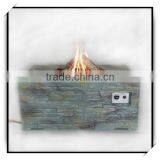 18 Inches Culture Stone Gas Fire Pit Fireproof Stove thumbnail-2