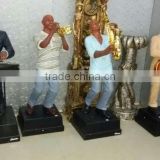 Guo hao hot sale custom jazz bank concrete statue molds for sale