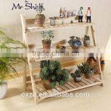 Wholesale High Quality Wooden Flower Shelf thumbnail-2