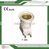 E27 Lamp Socket With Switch / European Standard Plugs With Lampholder thumbnail-2