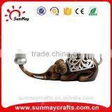 Wholesale Custom Cheap Polyresin Thailand Elephant Candle for Sale thumbnail-2