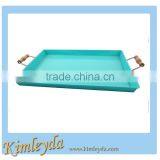 Square Beer Serving Tray in Blue Color thumbnail-1