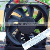 The New Delta DELTA 7020 12V 0.22A Power Ball Bearing Fan AFB0712HD 3 Wire Speed thumbnail-2