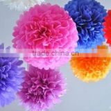 tissue paper pom poms for wedding and home decoration